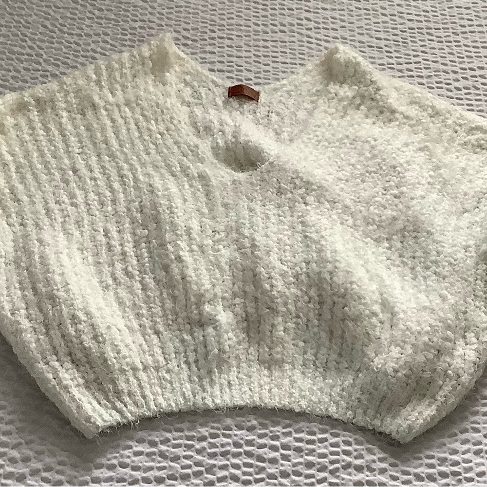 Cozy White Women's Sweater